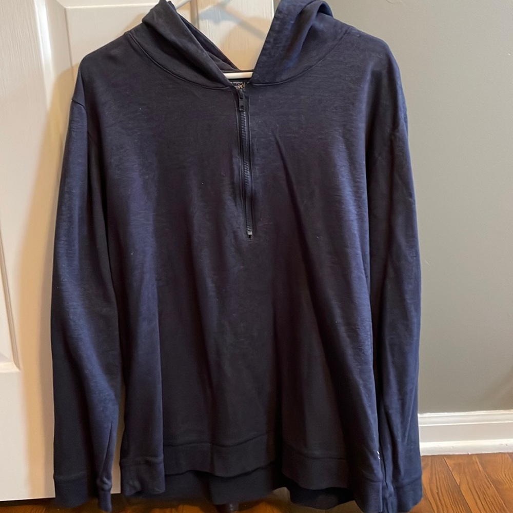 Penguin quarter zip hoodie